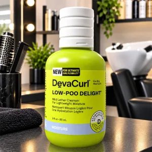 DevaCurl Low-Poo Delight® Kíméletesen habzó sampon – 88 ml