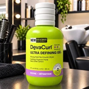 DevaCurl Ultra Defining Gel Erős Tartású Hajformázó Zselé – 88 ml (3 fl. oz.)