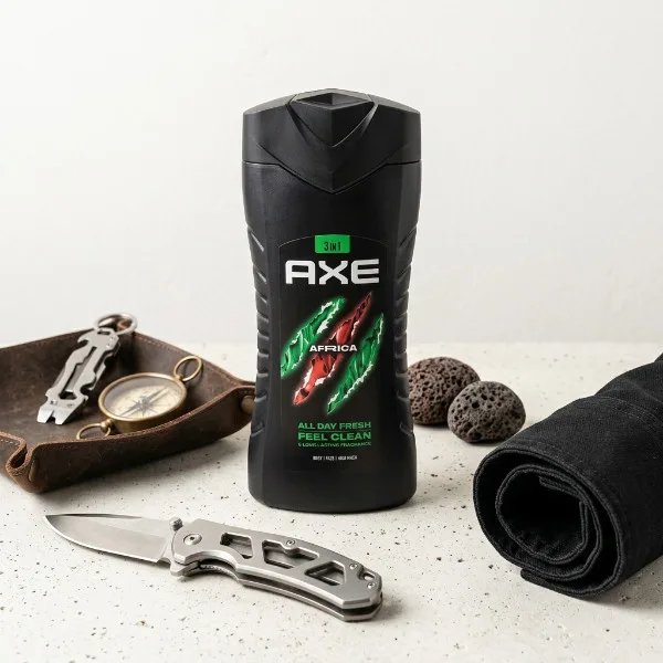 Axe Africa 3in1 Tusfürdő és Testápoló – 250 ml