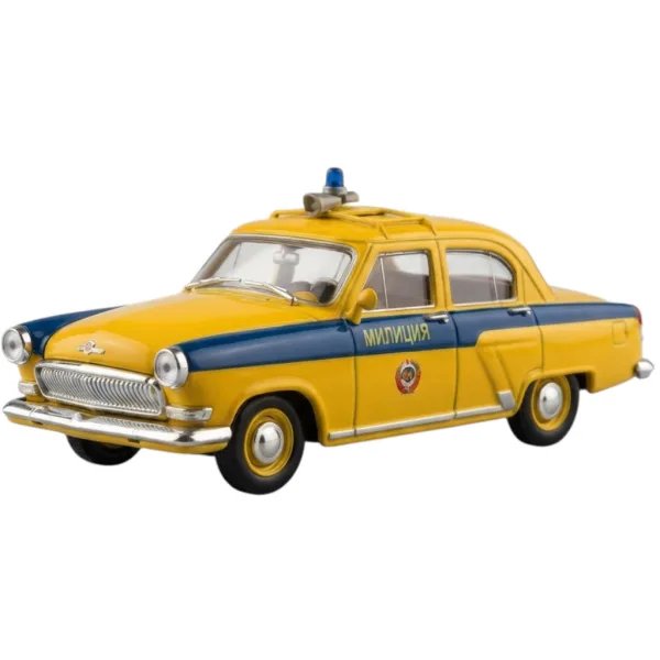Volga GAZ-21P GAI 1:43 Rendőrségi Gyűjtői modell