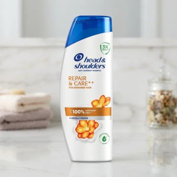 Head & Shoulders Repair & Care Anti-Dandruff Sampon Damaged Hair – 400 ml